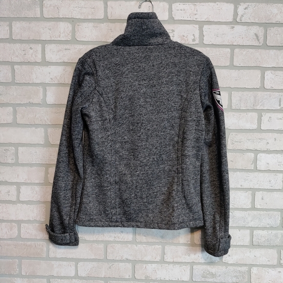 FOX RIDERS Button Up Shacket Gray/Black Teen/Juniors Size S - Picture 10 of 11